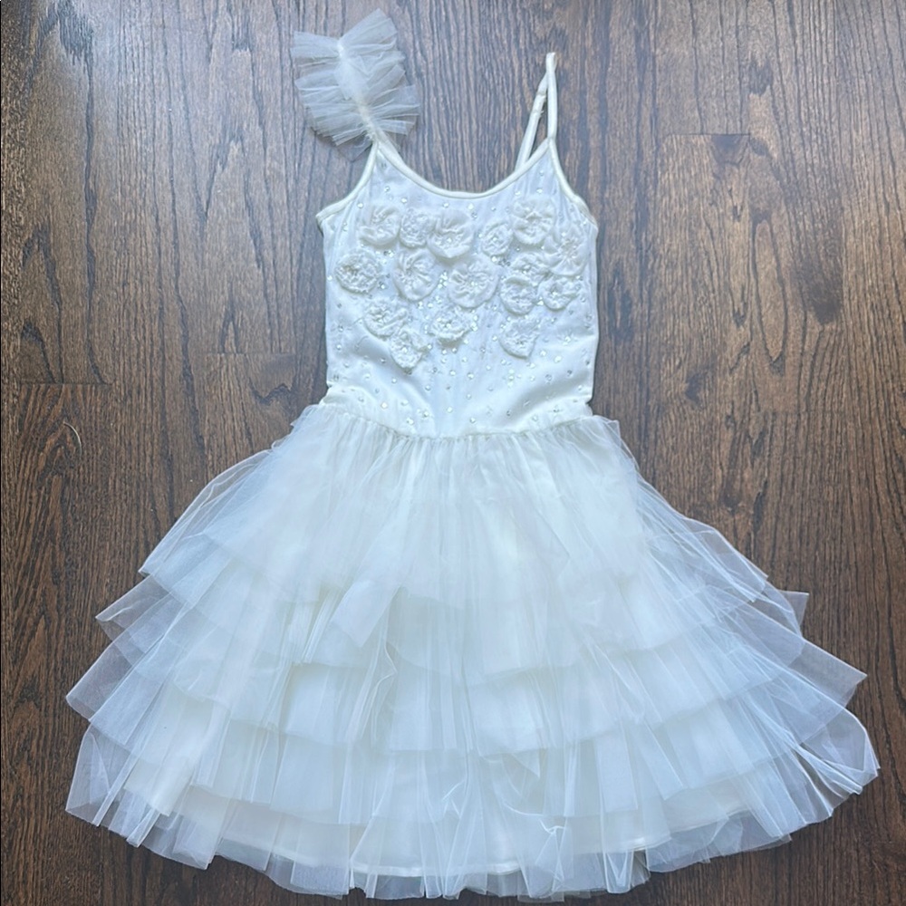 Tutu Du Monde White Dance Costume with Tulle Layers